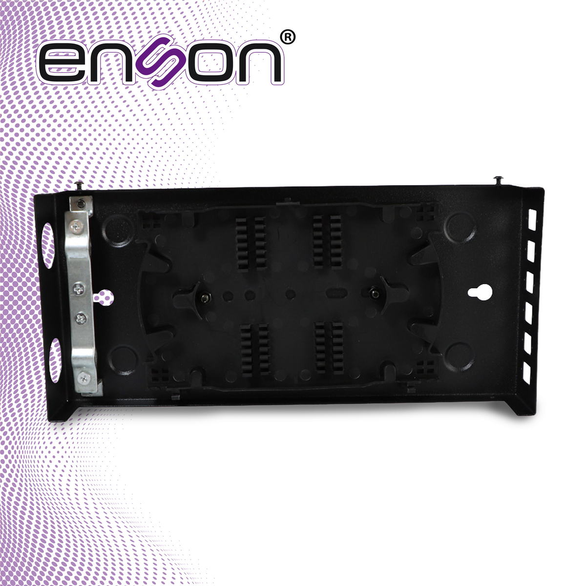 caja de distribucion de fibra optica enson ens-fowallbox montaje en pared