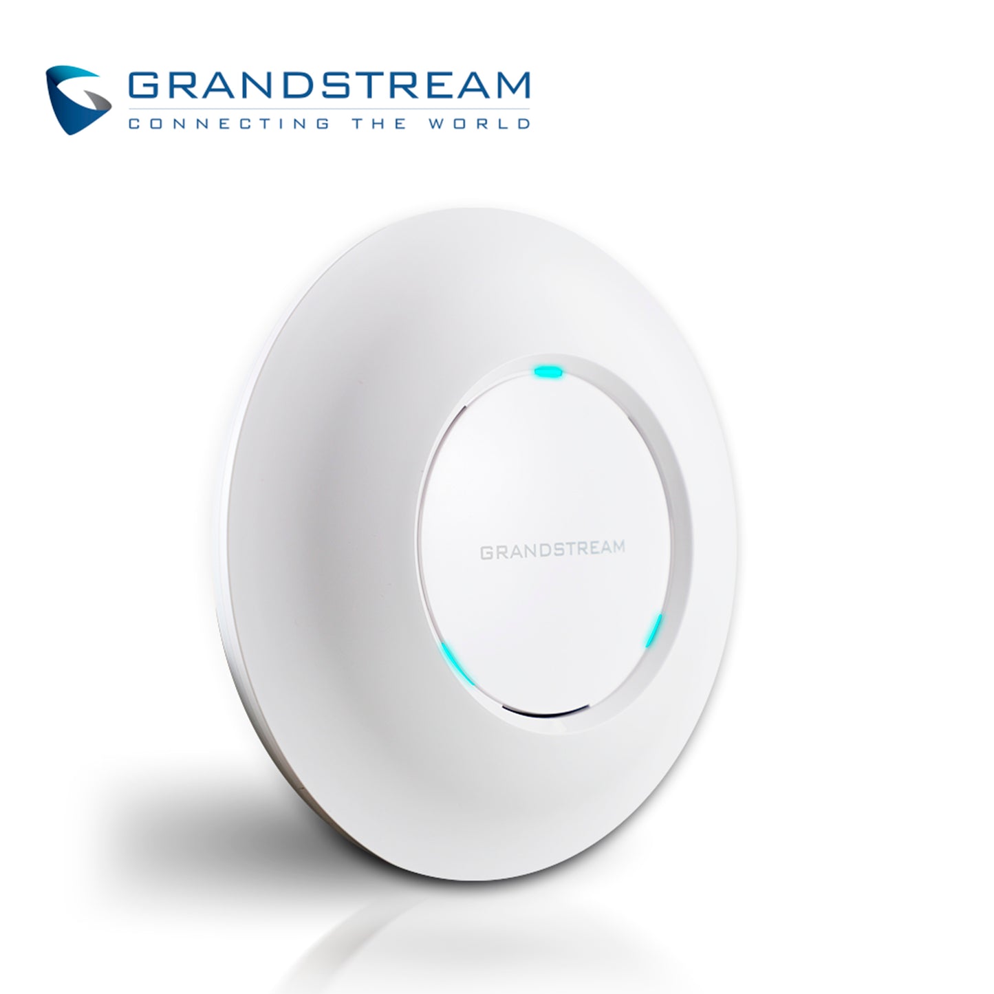 access point interior grandstream gwn7605 802.11ac wave-2 / mimo 2x2 / velocidad 1.27gbps / doble banda / 2 antenas 2dbi / 2 puertos gigabit / 8 ssid / 100 usuarios simultaneos / alimentacion poe 802.3af/at / no incluye inyector poe