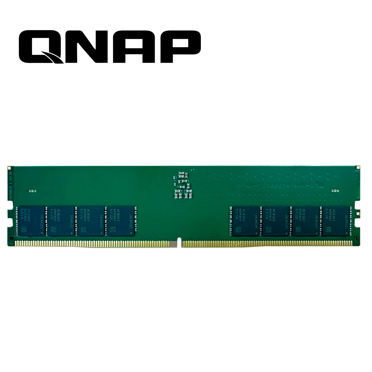 memoria ram qnap 32gb ddr5 ecc 4800 mhz udimm modelo ram-32gdr5ect0-ud-4800 version t0