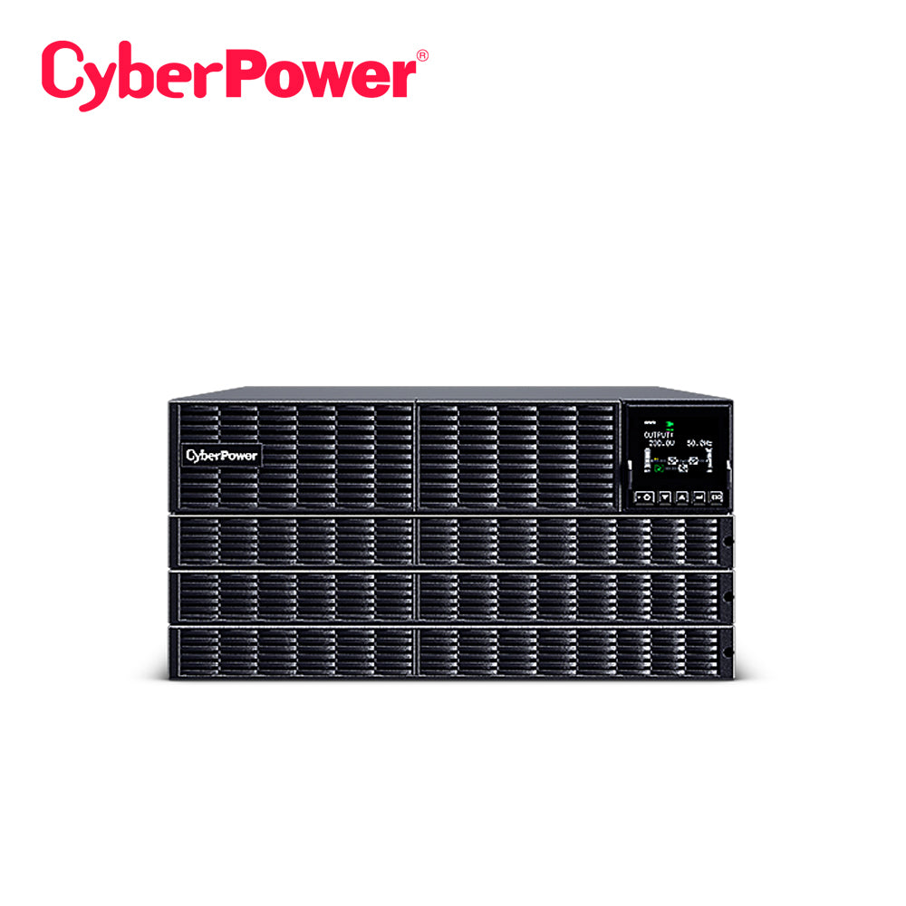 ups cyberpower ols10kert5u-nema 10000va / 10000w/online doble conversion/ 200-240 vac / 200 - 240 vac. pantalla lcd/ onda senoidal pura/ convertible torre/rack 5u/ 1 × hardwire terminal block/ 4 × nema l6-30r/ usb/serial/ snmp/http card (opcional)