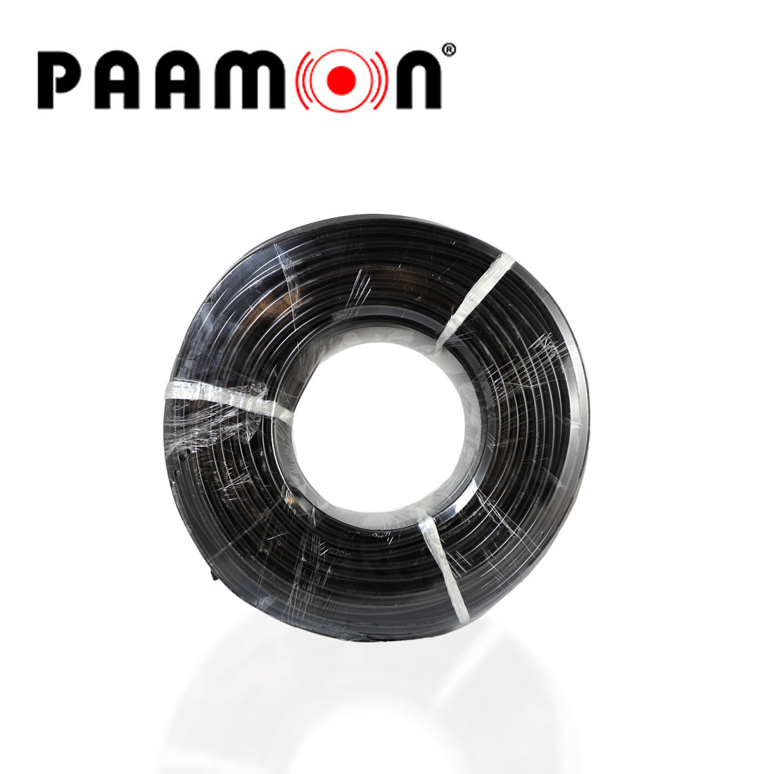 cable doble aislado de alto voltaje/ uso en cercas electrificadas/ calibre 16/ anti-oxidable/ facil manejo/ alta conductividad/ diametro uniforme/ 100mts. color negro