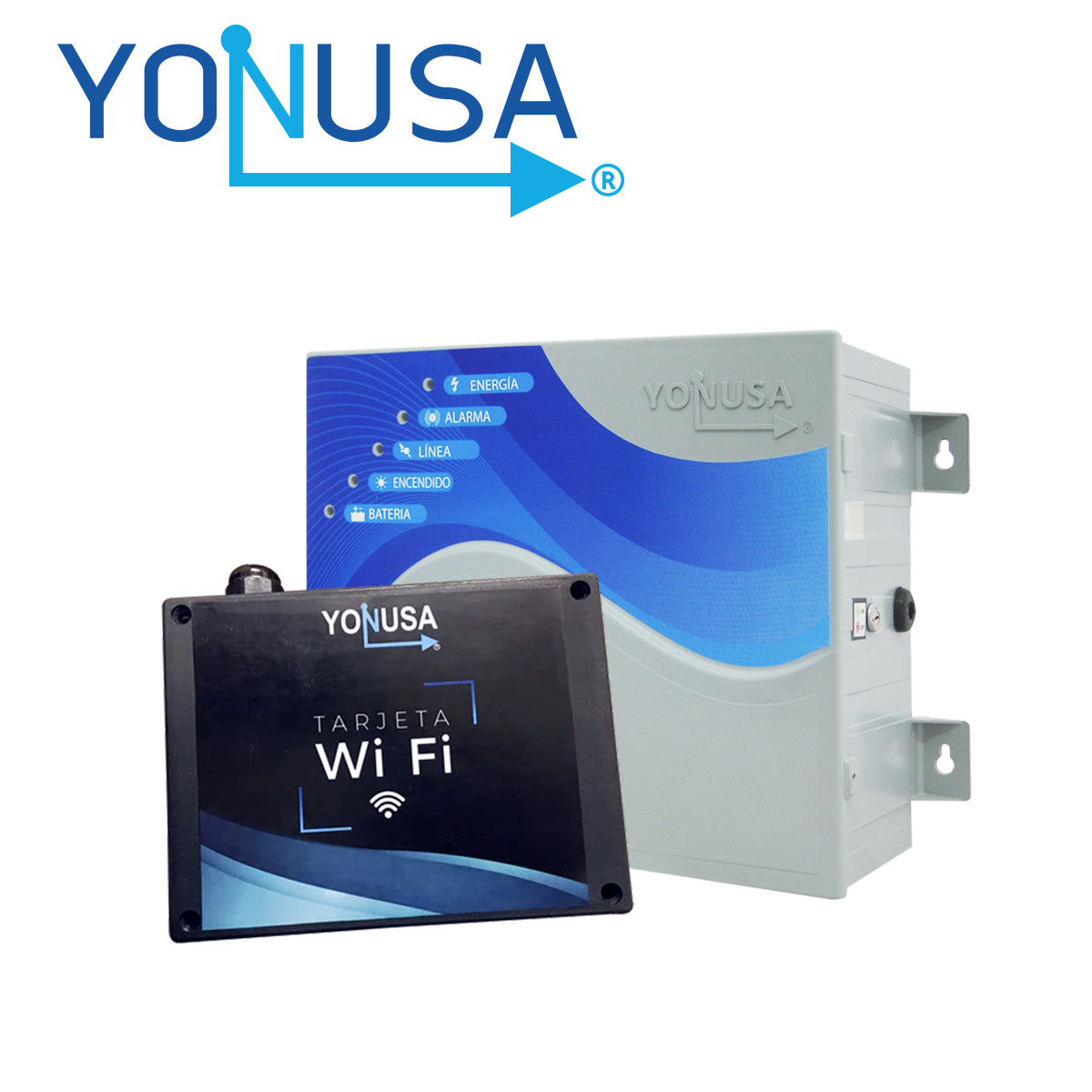 kit de cerco inteligente antiplantas con módulo wi-fi