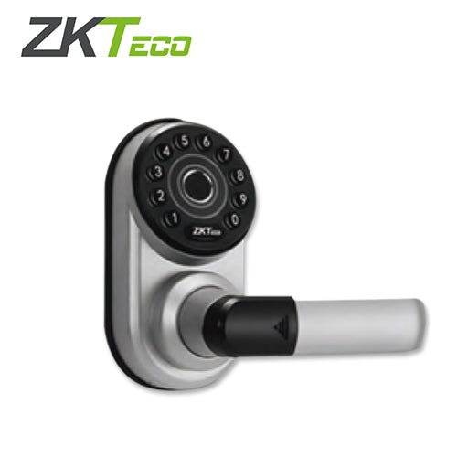 cerradura digital para interior ml300 zkteco permite la apertura con smartphone por bluetooth huellas contraseñas y llave opera con 4 baterias aa *no incluidas* compatible con app zsmart