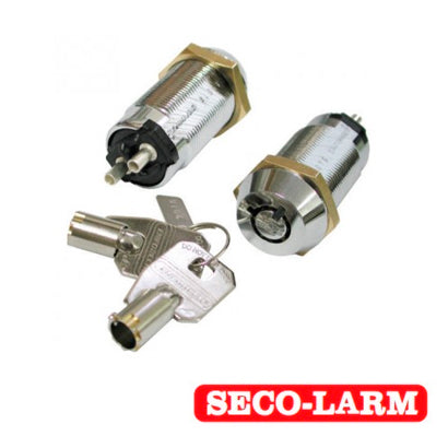 switch tipo llave on/off seco-larm ss-090-2h0 ideal mantiene estado encendido o apagado ideal para control de acceso e intrusion