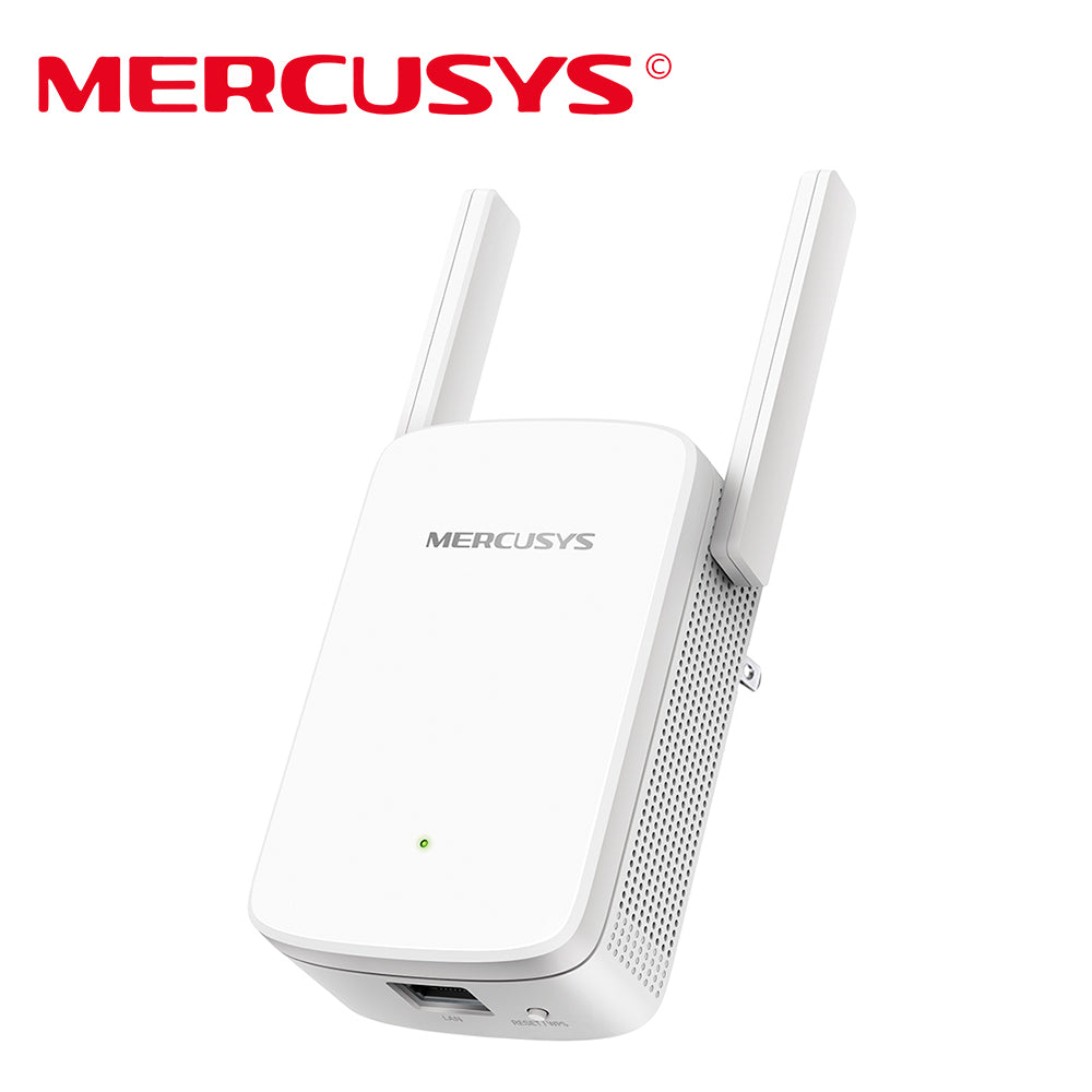 extensor de rango wifi ac1200 / mercusys me30 / doble banda (2.4/5 ghz) / velocidades de hasta 300 mbps en 2.4ghz / 867 mbps en 5ghz / 1 puerto lan 10/100/1000 mbps / administracion via app/web.