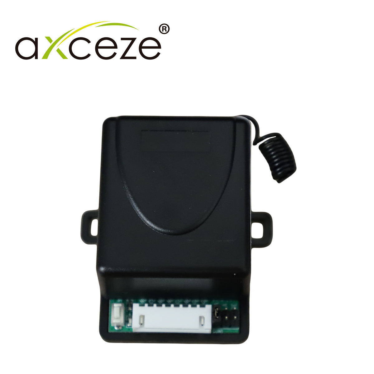 receptor inalambrico con control remoto axceze ax-rec10 433.92mhz soporta hasta 29 controles