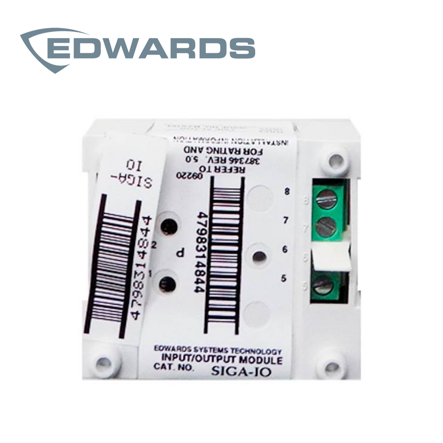 modulo de entrada y salida universal edwards siga-io / direccionable / permite conectar el panel de incendios con equipos externos