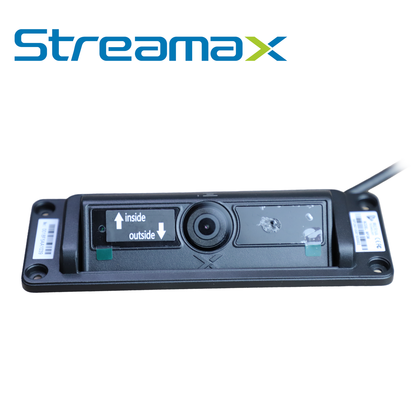camara master contadora de personas ip streamax mp3m-tm / 2mp / 2.7mm / 3m ir / ip54 / conector din 6 pines / 12 vcd / interior / montaje en techo