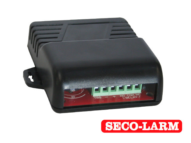 temporizador desde 1 seg hasta 60 min sa-025q seco-larm opera con 12 o 24 vdc ideal para control de acceso
