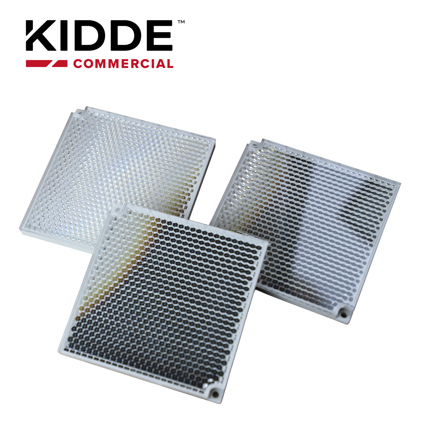 rf020edw01reflector de 3 prismas para detectores de humo kidde 1010-000 / compatible ec5000r y ec5000x / extiende alcance del detector hasta 100 metros
