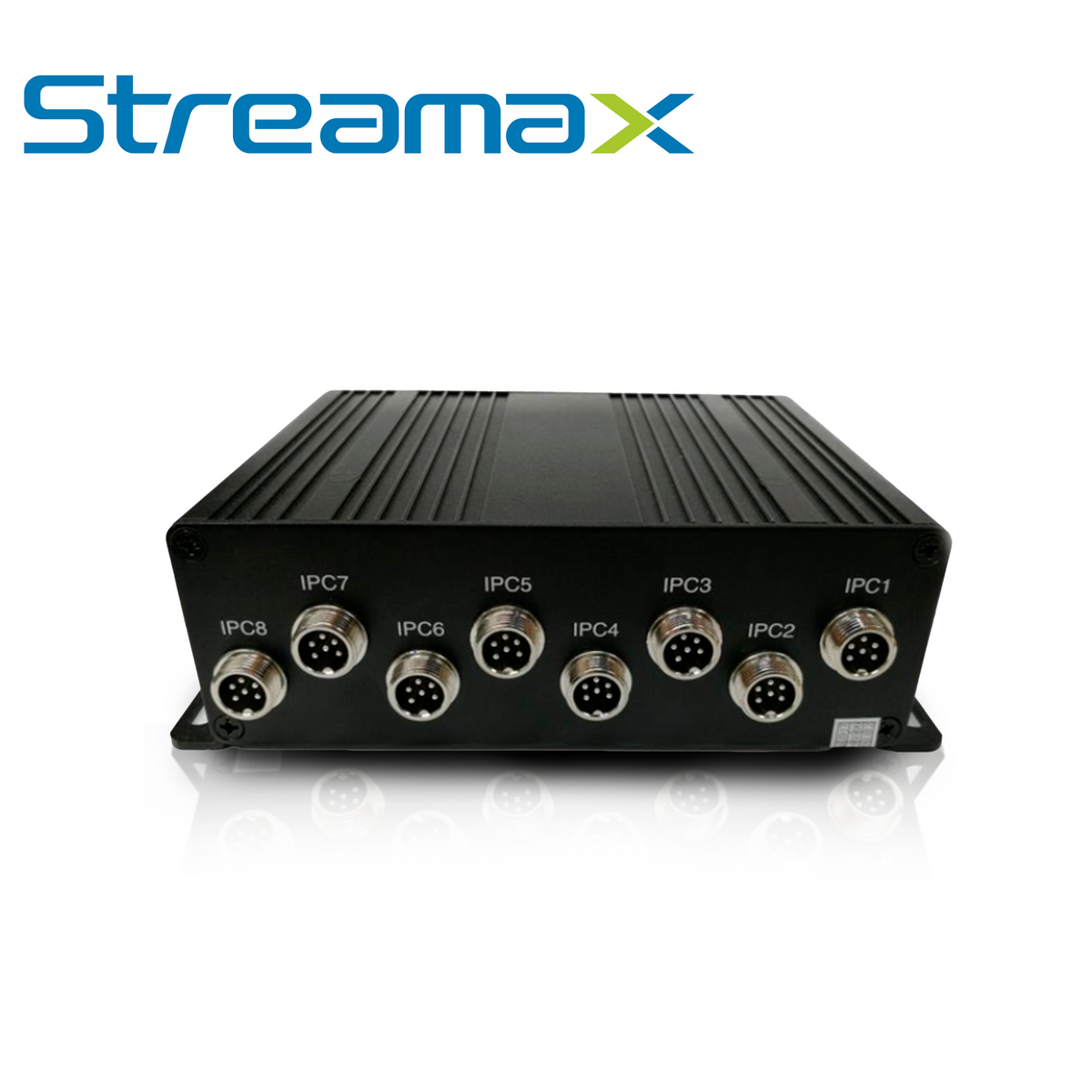 switch pon movil meriva streamax mswitch / 8 puertos / camaras ipc din de 6pin / 8-36 vcd / carcasa de alta resistencia / fiable en entornos con vibraciones / diseñado para dvrs moviles serie a8pro