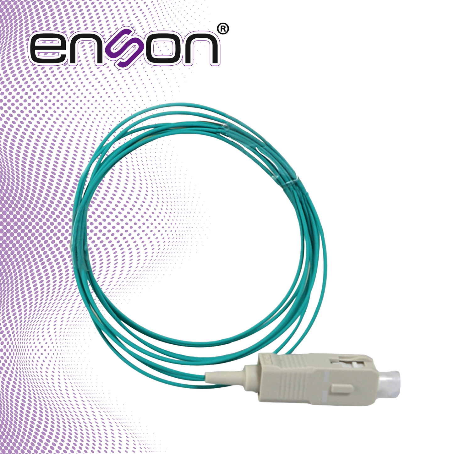 pigtail om3 sc enson ens-pigtailmmsc buffer 900 micras longitud: 1.5 metros