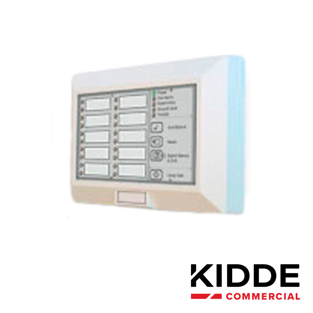 anunciador remoto led vigilant rled-c-sp / k-rled-c-sp a 4 hilos en español cuenta con controles comunes (silenciar panel reset silenciar alarma) compatible con los paneles vs1 y vs4 listado ul ulc