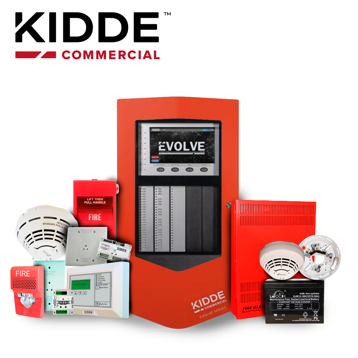 kit plus deteccion de incendio / ideal para sitios mayores a 1500 mts cuadrados que requieren zonificacion avanzada y capacidad de entregarse con todos sistemas de seguridad / ideal para corporativos - hospitales y escuelas