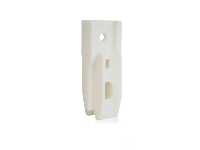 aislador challenger para poste de 1/2 o 3/4 pulgadas color blanco para cercas electrificadas. alter alt-ais3 venta por pieza
