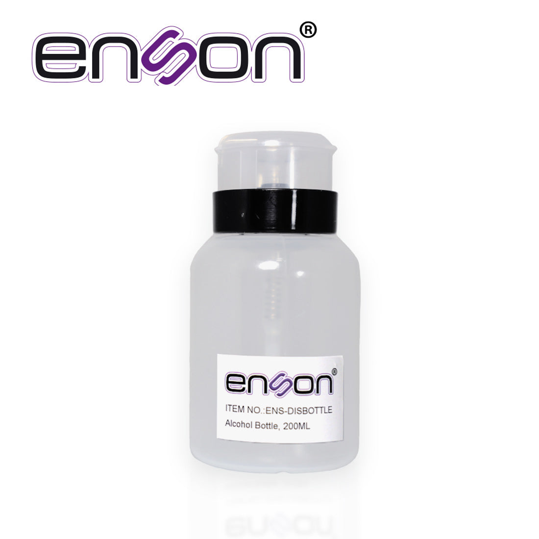 dispensador de alcohol enson ens-disbottle para limpieza de fibras opticas sin recubrimiento