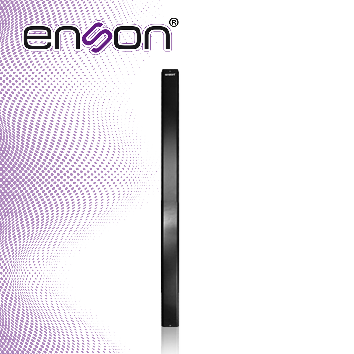 organizador vertical enson ens-vm42 para rack de 42ur con ventanas de acceso de cableado fabricado en metal tapa removible para mejor acceso cumple con norma eia