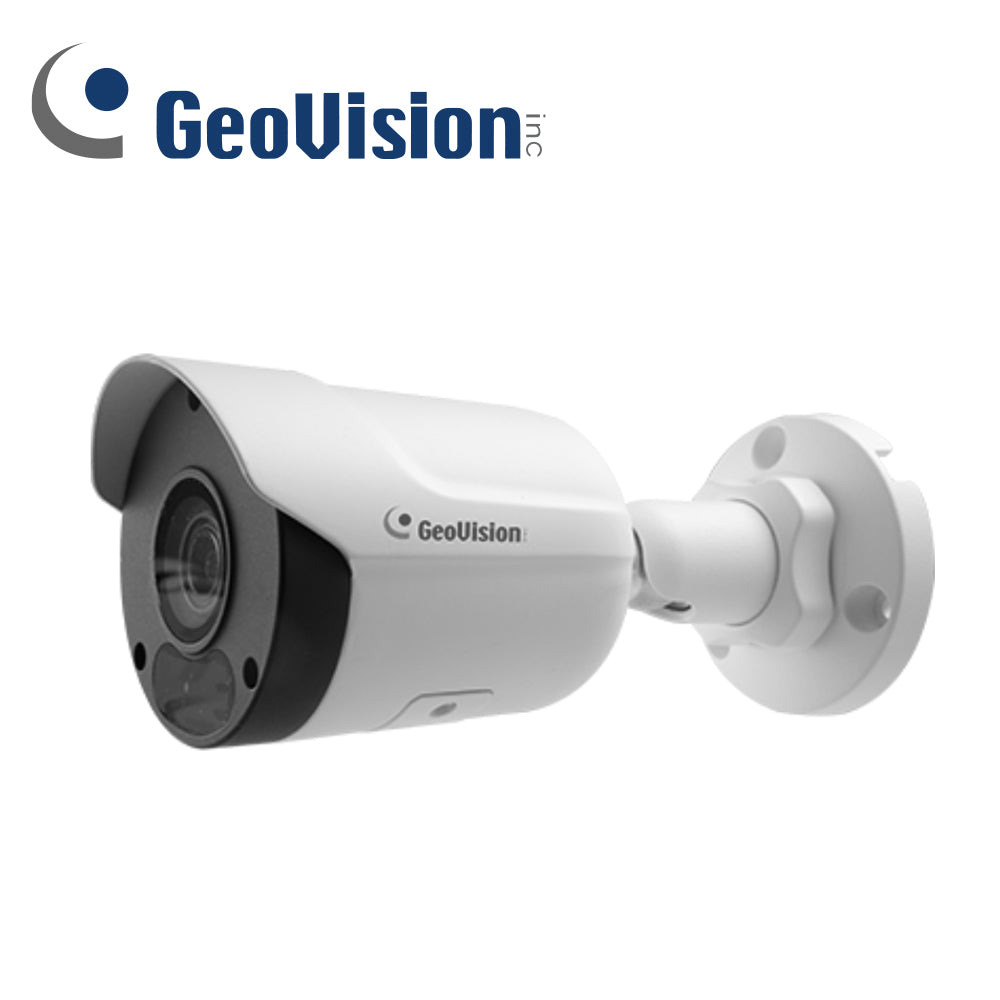 camara ip bullet geovision gv-tbl4705 / 4mp / h265 / lente 4.0 mm / ir 50m / microfono embebido / ranura para memoria sd (tarjeta no incluida) / wdr / ip67