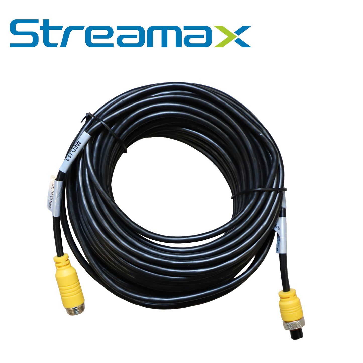 cable meiva streamax m6dj13 / din de 6 pin / 13m