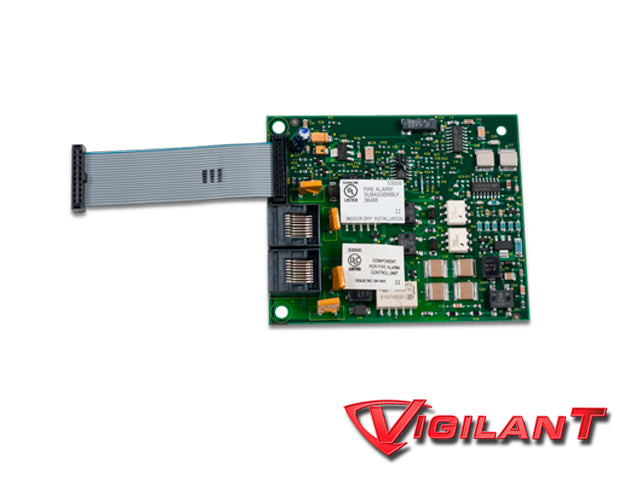 tarjeta de comunicacion por linea telefonica sa-dact / marcador telefonico doble linea / rj31 compatible con paneles vs kidde