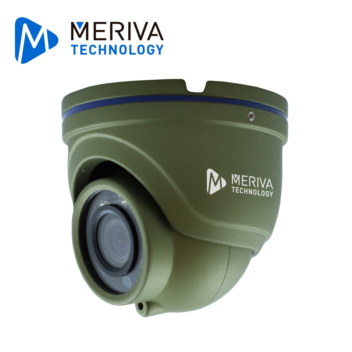 camara domo ahd meriva technology mc320hd / 2mp / 2.8mm / 5m ir / ip54 / conector din 4 pines / 12 vcd / interior / microfono integrado