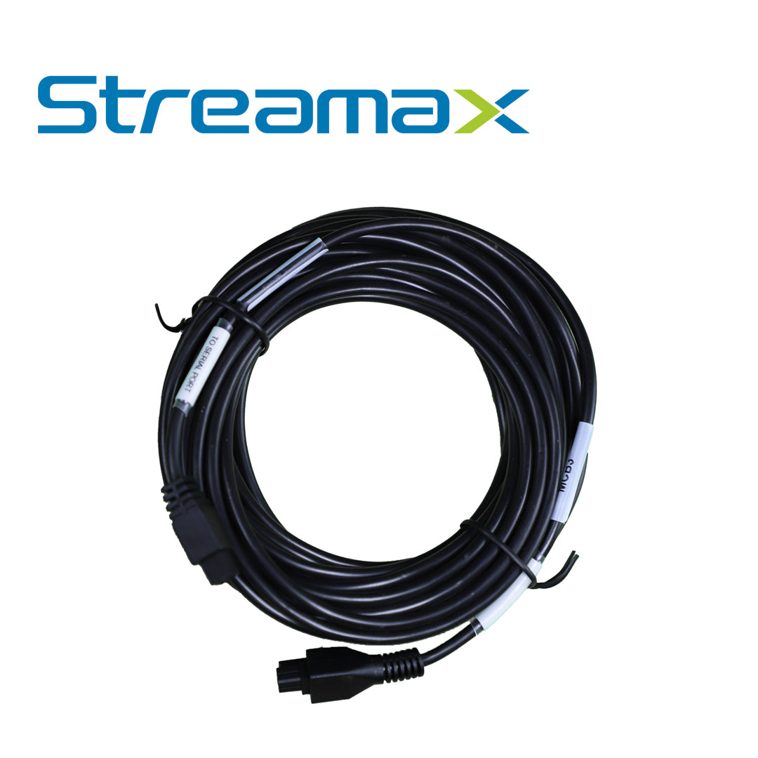cable serial para comunicacion streamax mcb3 / conector 5557 y 5559-4pin / 7.5 metros / comunicacion estable / cable antivibraciones / compatible con mb3