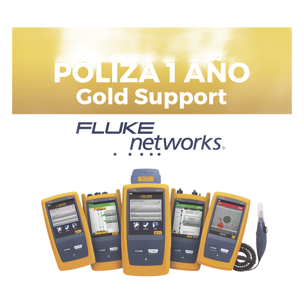 Poliza de 1 Año de Soporte Gold Para Certificador CFP2-100-QINT
