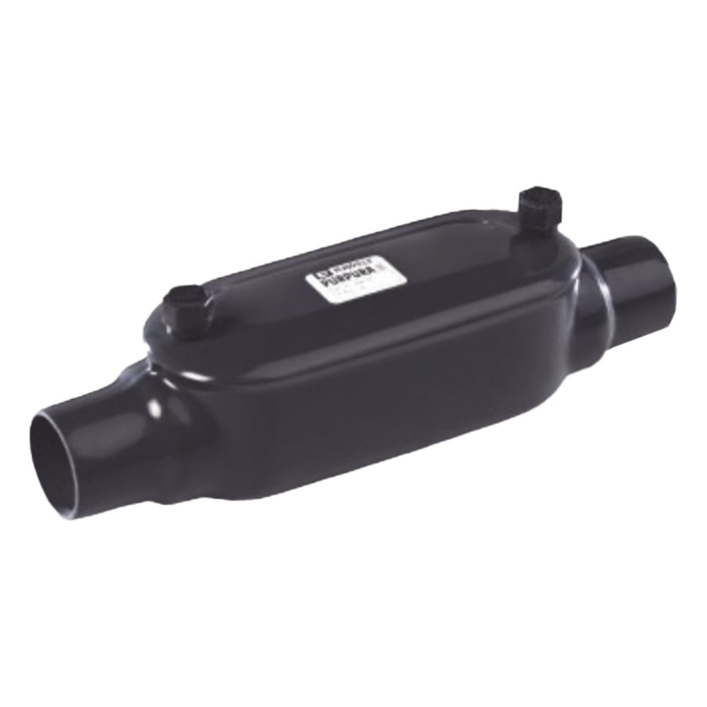Caja Ovalada tipo C con Recubrimiento Exterior de PVC de 3/4" (19 mm).