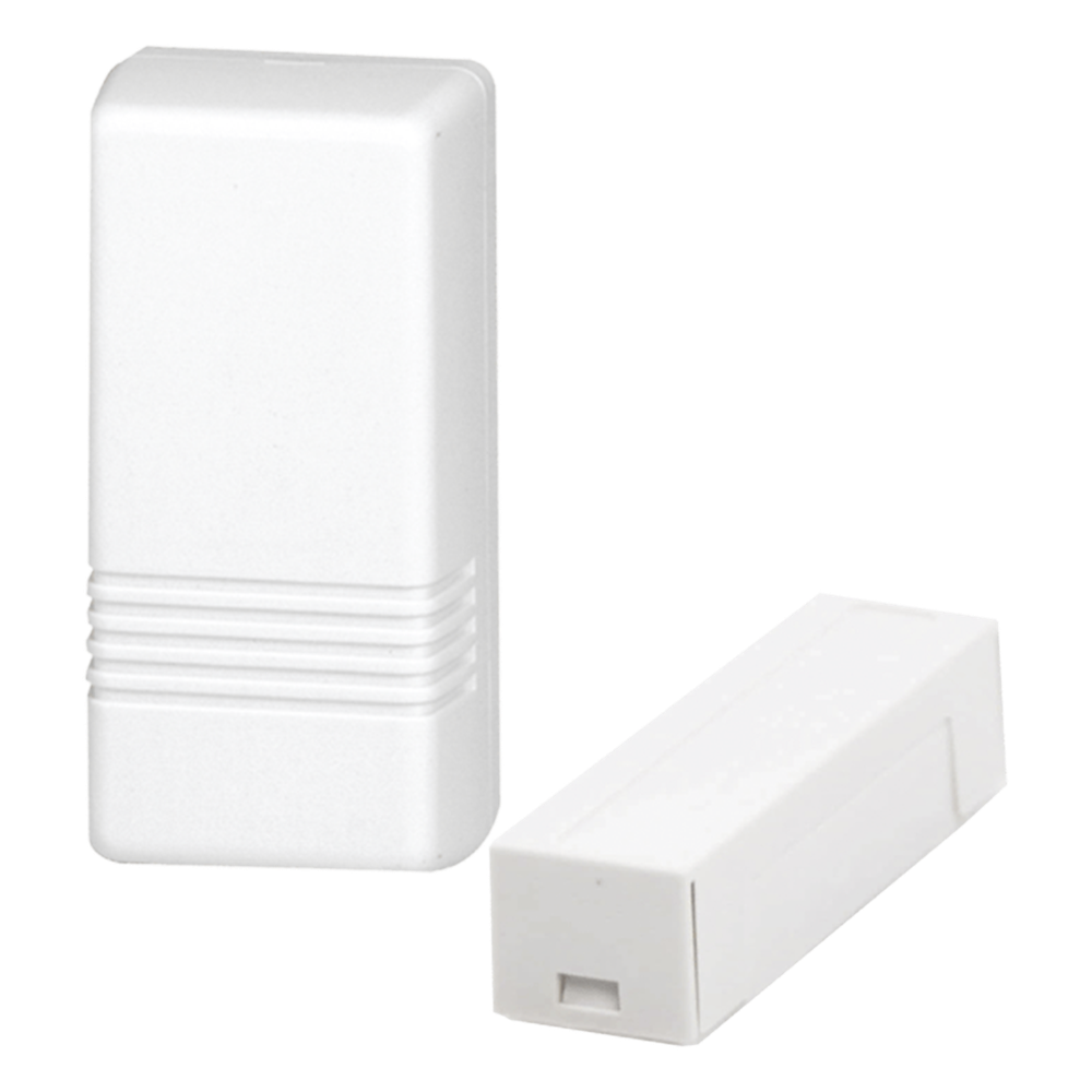 Contacto magnético inalámbrico para puerta y ventana con doble zona integrada, compatible con receptores serie 5800