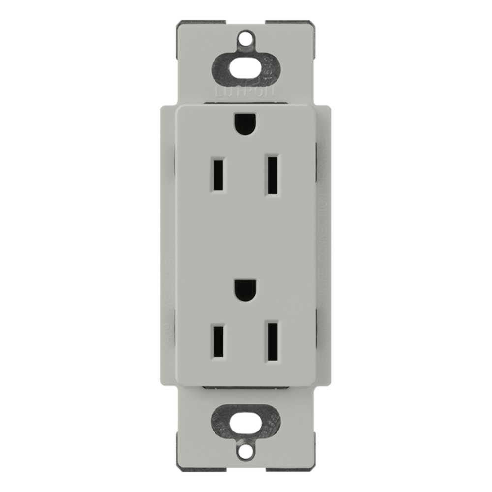 Receptáculo dúplex de pared de 15 amperios