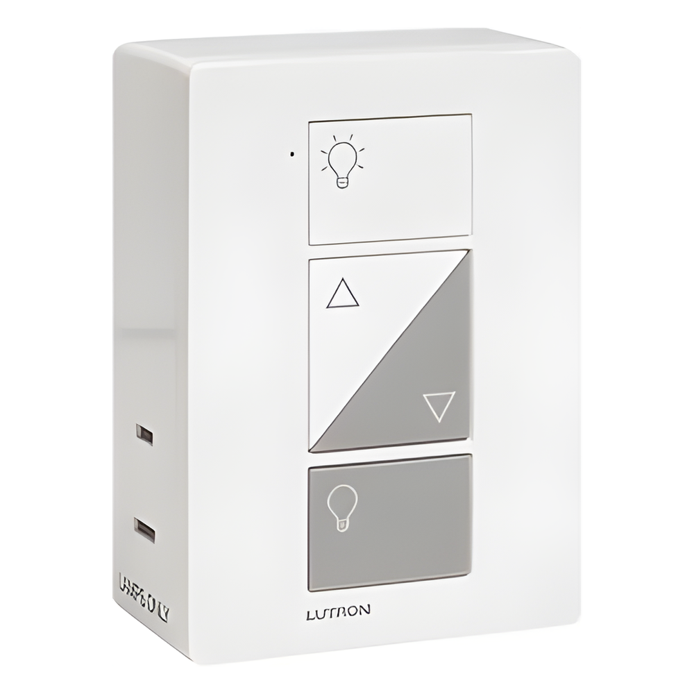 Atenuador inteligente de clavija para lámparas de mesa y pie, doble receptáculo, 100 W LED/CFL o 300 W incandescente/halógeno, 120 V, Caseta Wireless