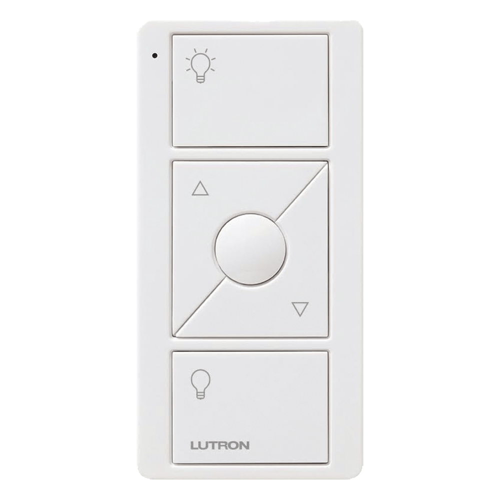 Control remoto inalámbrico Pico de 3 botones con subir/bajar y botón de favorito para iluminación y persianas, compatible con Caseta Wireless, RadioRA 2, HomeWorks QS y Vive