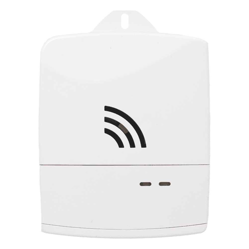 ALULA - Sirena Inalámbrica / Aviso Auditivo / Sonidos de Alta y Baja Volumen / LED Sincronizados con Panel / Encriptación Connect+ / Frecuencia 433 MHz / Vida Útil de Batería de Respaldo 48 Horas / Instalación Atornillad