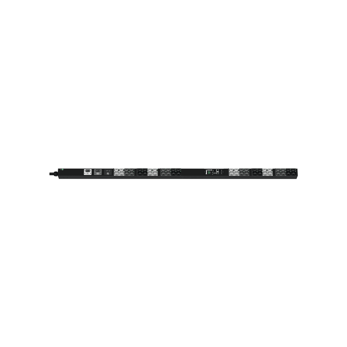 PDU G6 Monitoreable y Switchable (MS) para Distribución de Energía, Enchufe de Entrada NEMA L21-30P, Con 24 Salidas C13/C15 y 24 C13/C15/C19/C21, de Instalación Vertical, 208 Vca, 30 Amp