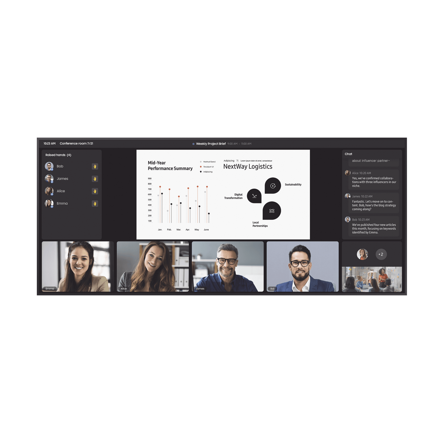 Pantalla Profesional WIDE 105" 5K / Para uso 24/7 / Tizen 8 / HDMI / Dysplay port / bocinas integradas / Dimensiones: 2484.3 x 1068 x 48.1 mm / Soporta Rotacion de imagen Pivot