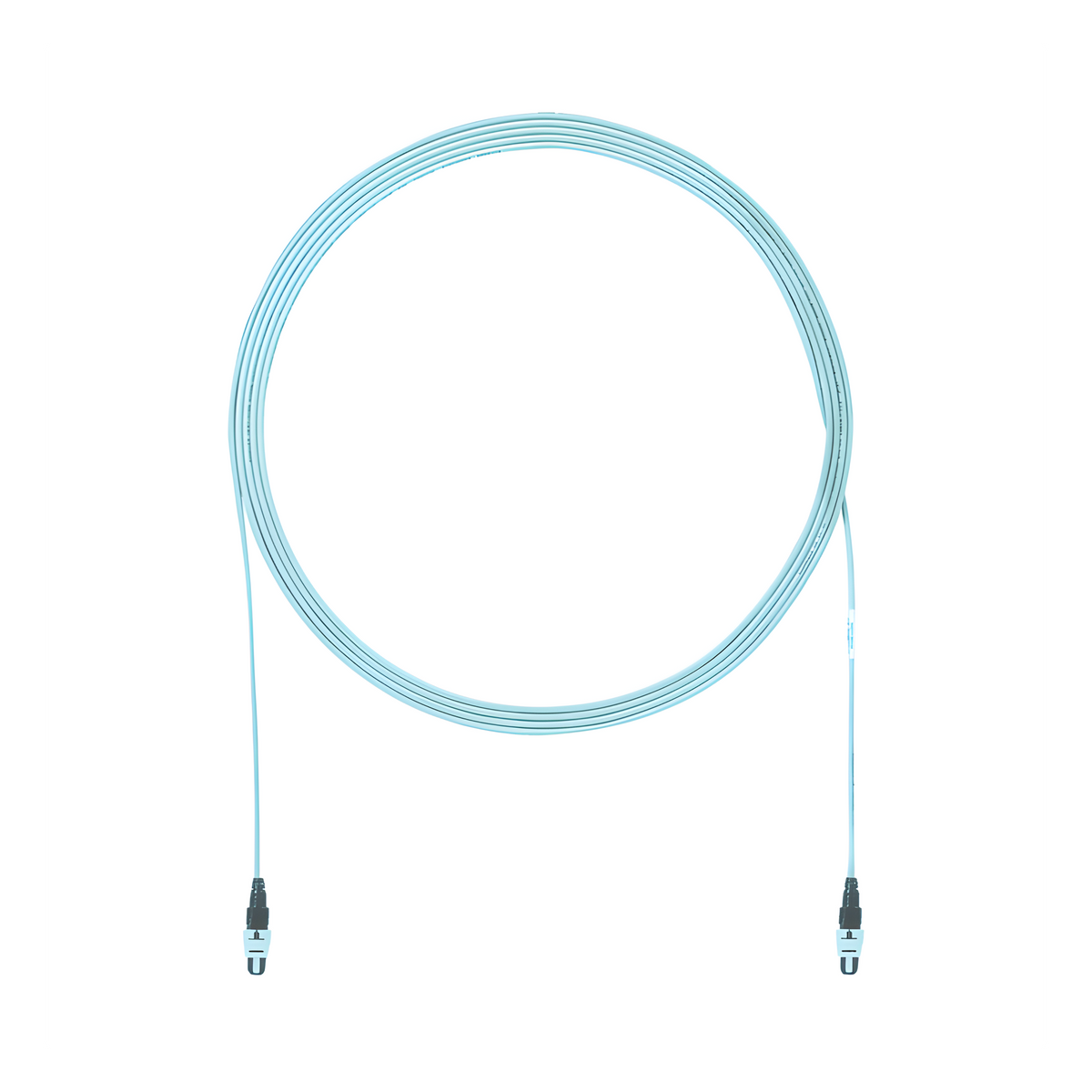 Cable de Interconexión de 12 Fibras Ópticas Multimodo OM4, Con Conector Pan-MPO Hembra - Hembra, Polaridad B, OFNP (Plenum), de 10 Metros (32.81 Pies)