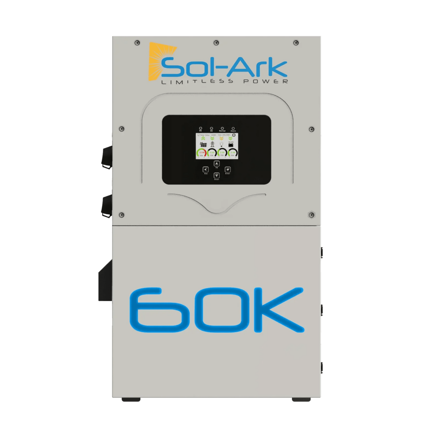 Inversor Hibrido Interactivo SOL-ARK, 60 Kw, 480 Vcc, 3 fases, IP65, Entrada de Bater�as a 160-800 Vcc