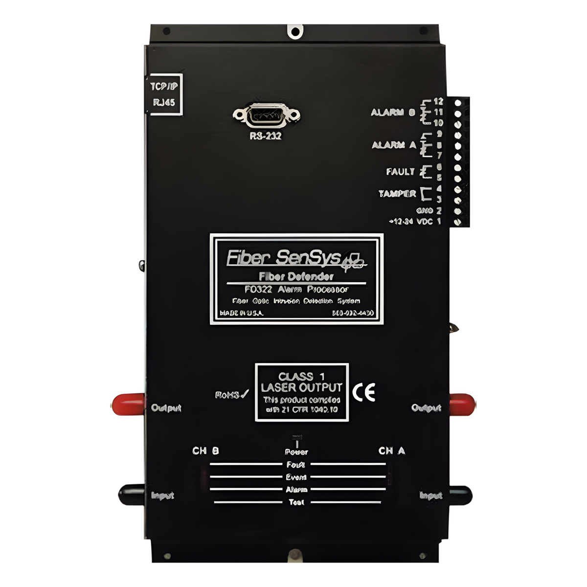 Sensor de Seguridad Perimetral de 2 Zonas/ Detección por Fibra Óptica Sensitiva/ Rango de 0 a 500 metros de protección