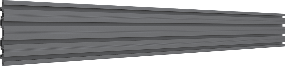 RIEL DE MONTAJE PARA SOPORTE DE VIDEOWALL LED DE 125CM FABRICADO EN ALUMINIO