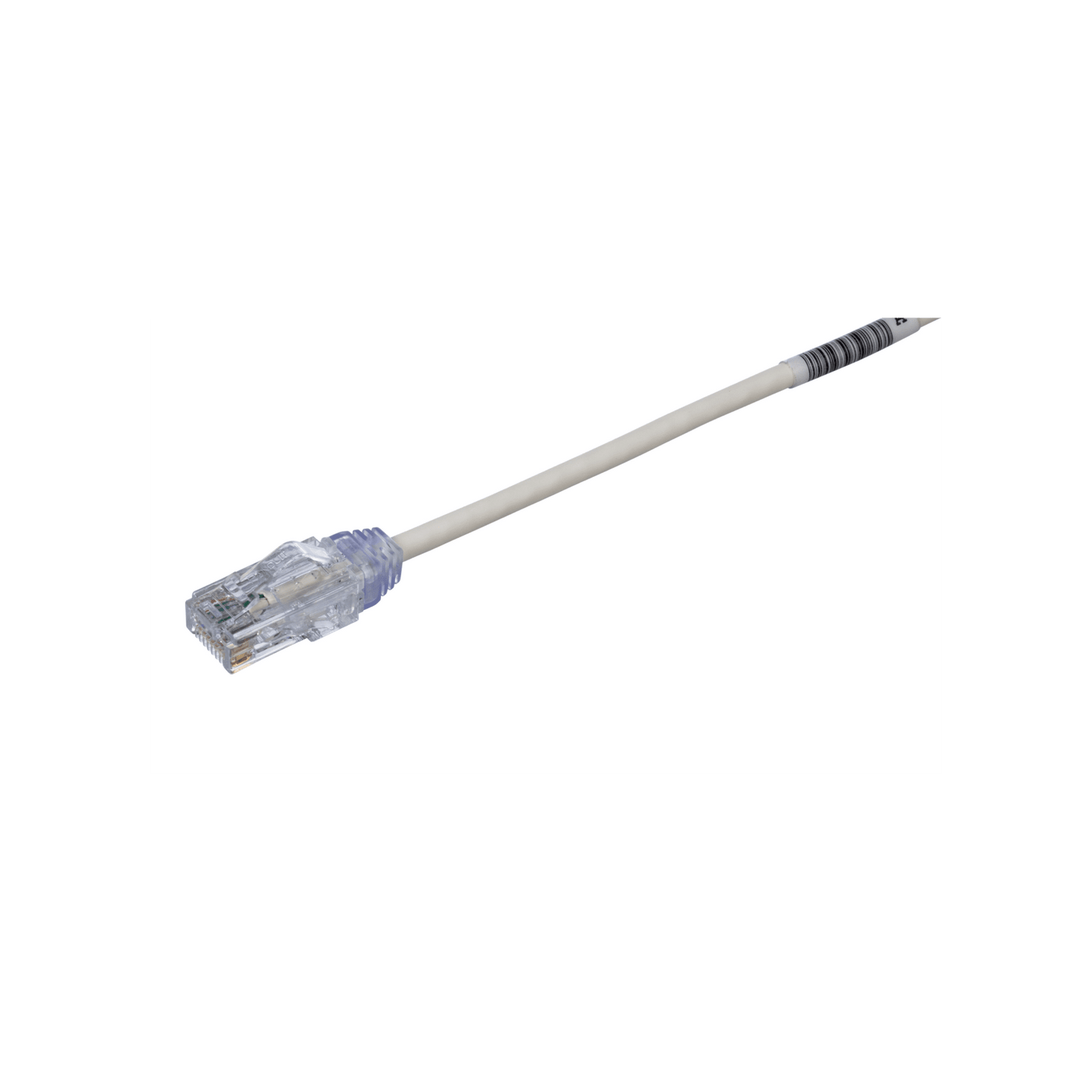 Cable de Parcheo TX6, UTP Cat6, Di�metro Reducido (28AWG), Color Blanco Mate, 3.35 Metros (11 Pies)