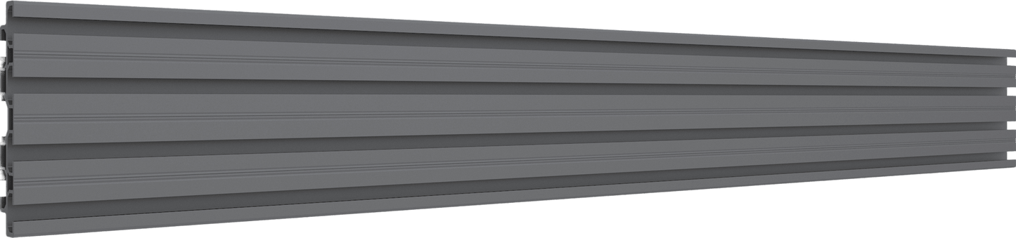 RIEL DE MONTAJE PARA SOPORTE DE VIDEOWALL LED DE 125CM FABRICADO EN ALUMINIO