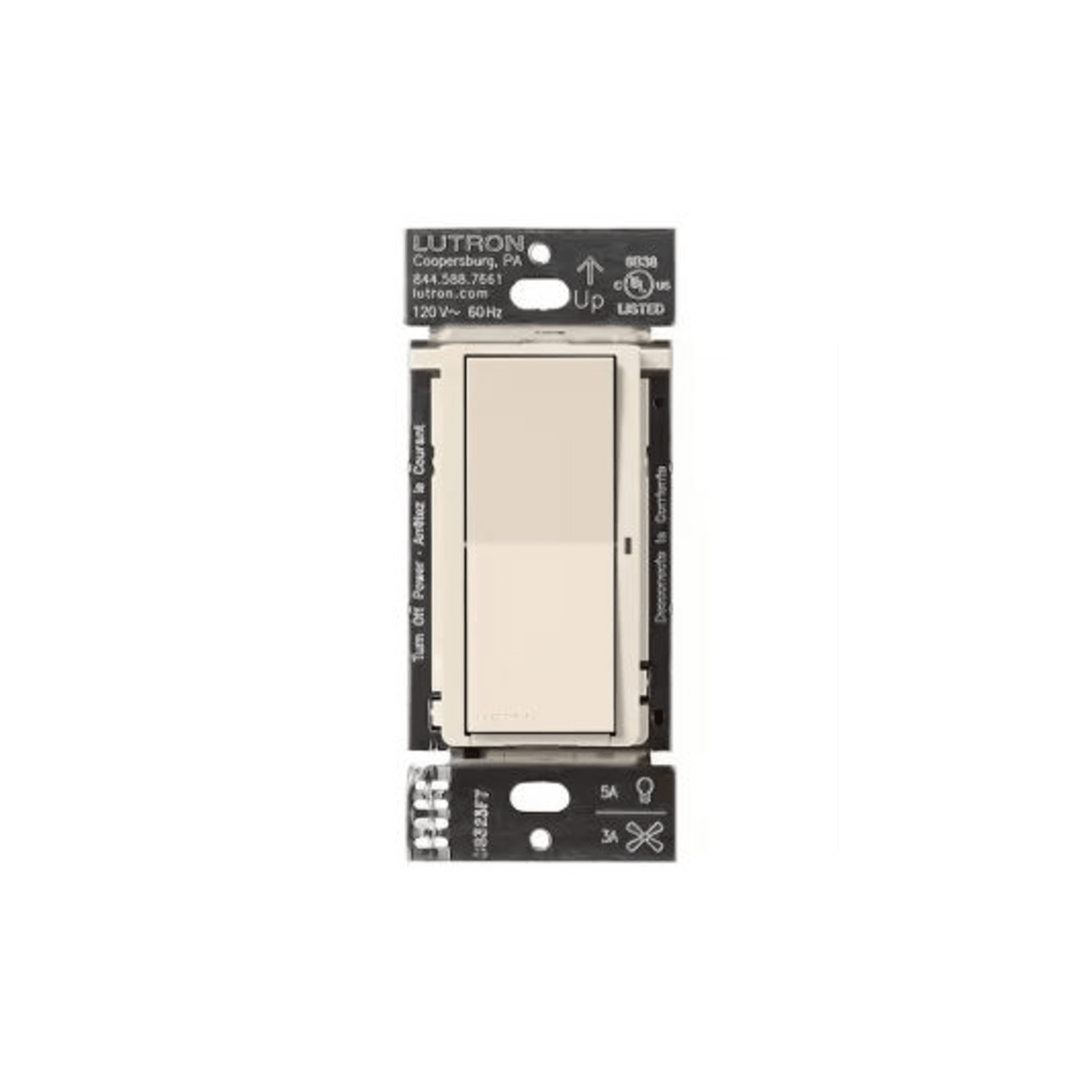 (Caseta Wireless) Interruptor Inteligente On/Off, requiere cable neutro. 5A, /120V