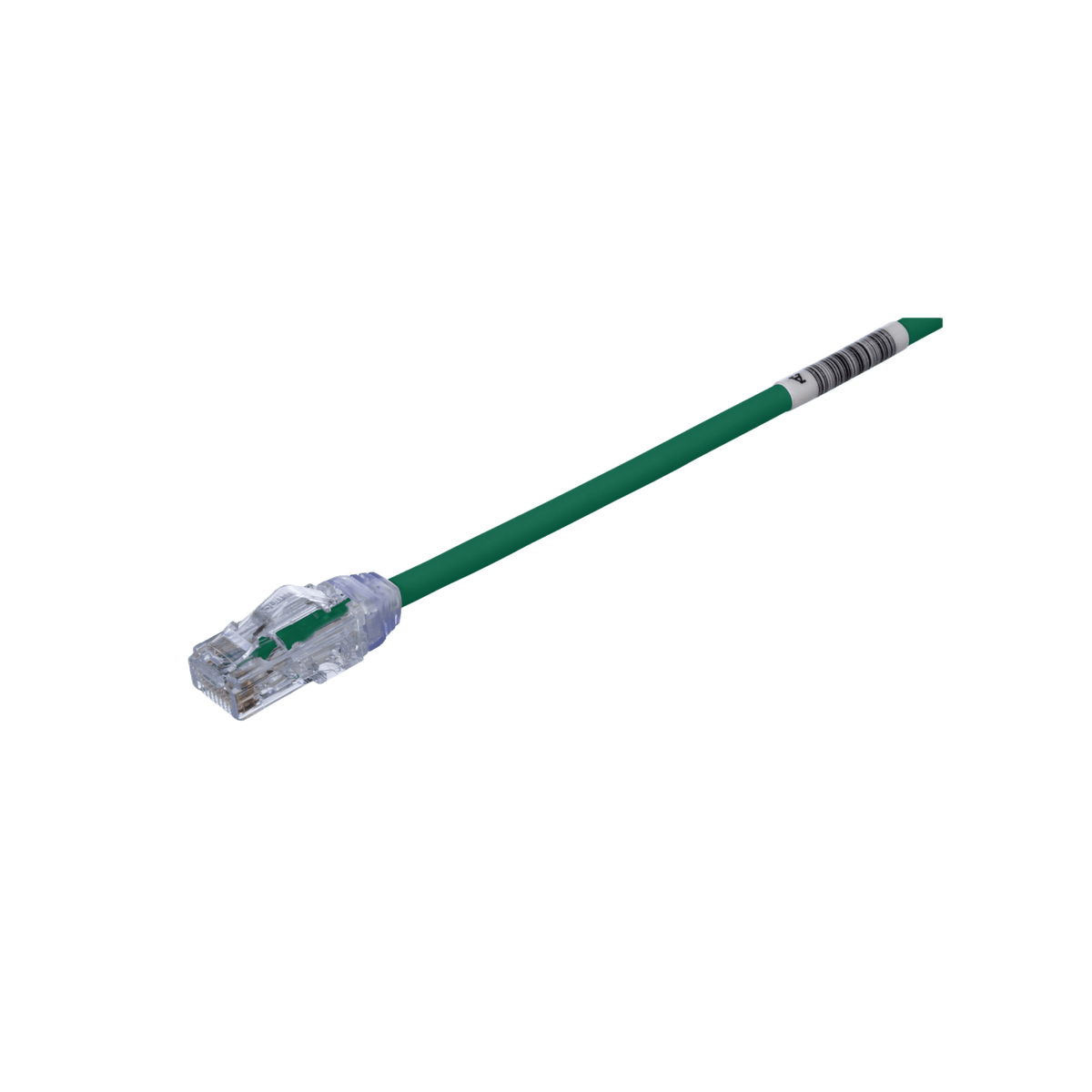 Cable de Parcheo UTP Cat6A, CM/LSZH, Di�metro Reducido (28AWG), Color Verde, 3.05 Metros (10 Pies)