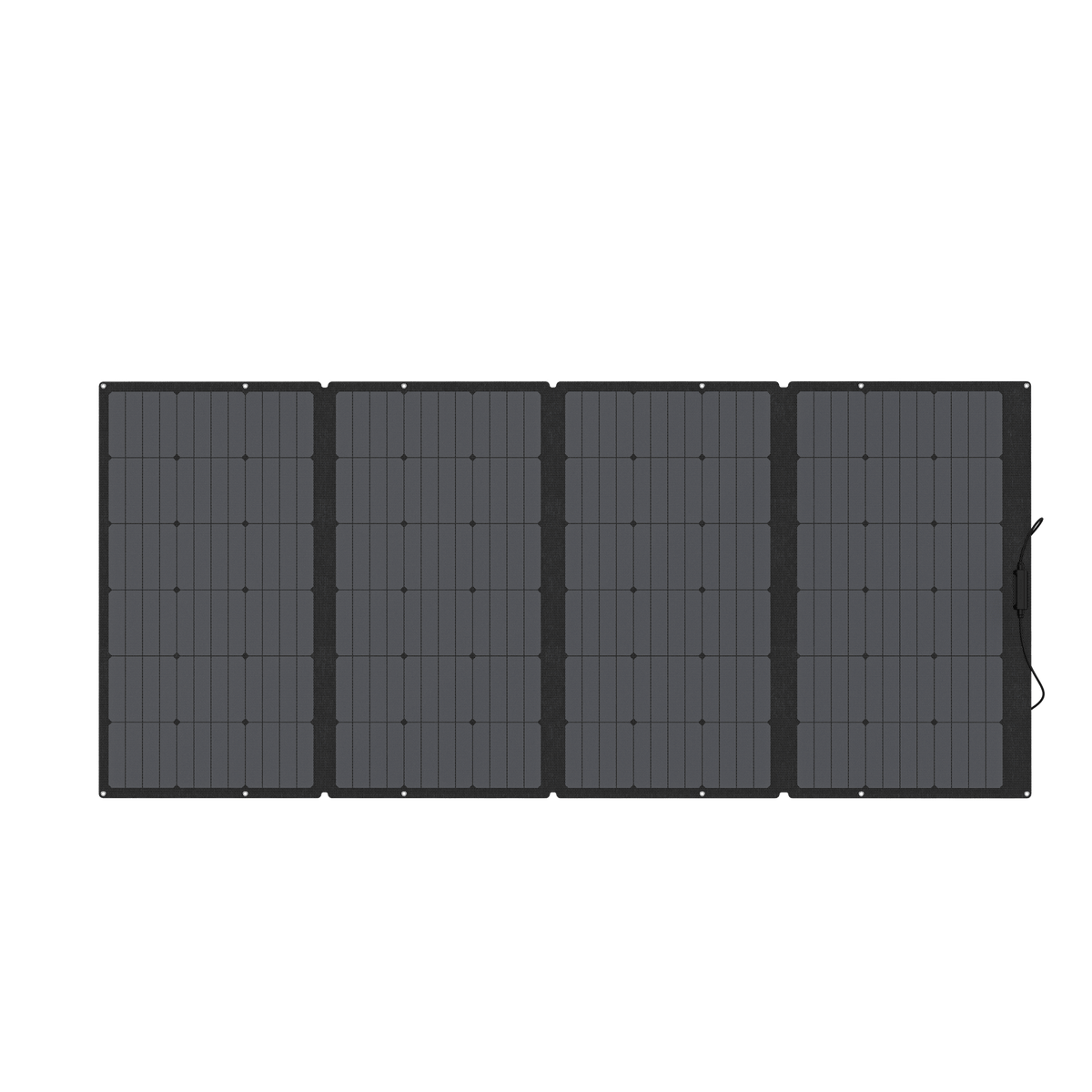 Módulo Solar Portátil y Flexible de 400W Recomendado para Estaciones Portátiles EcoFlow / Ajuste de Ángulo / Carga Eficiente / Incluye Cable XT60 a MC4
