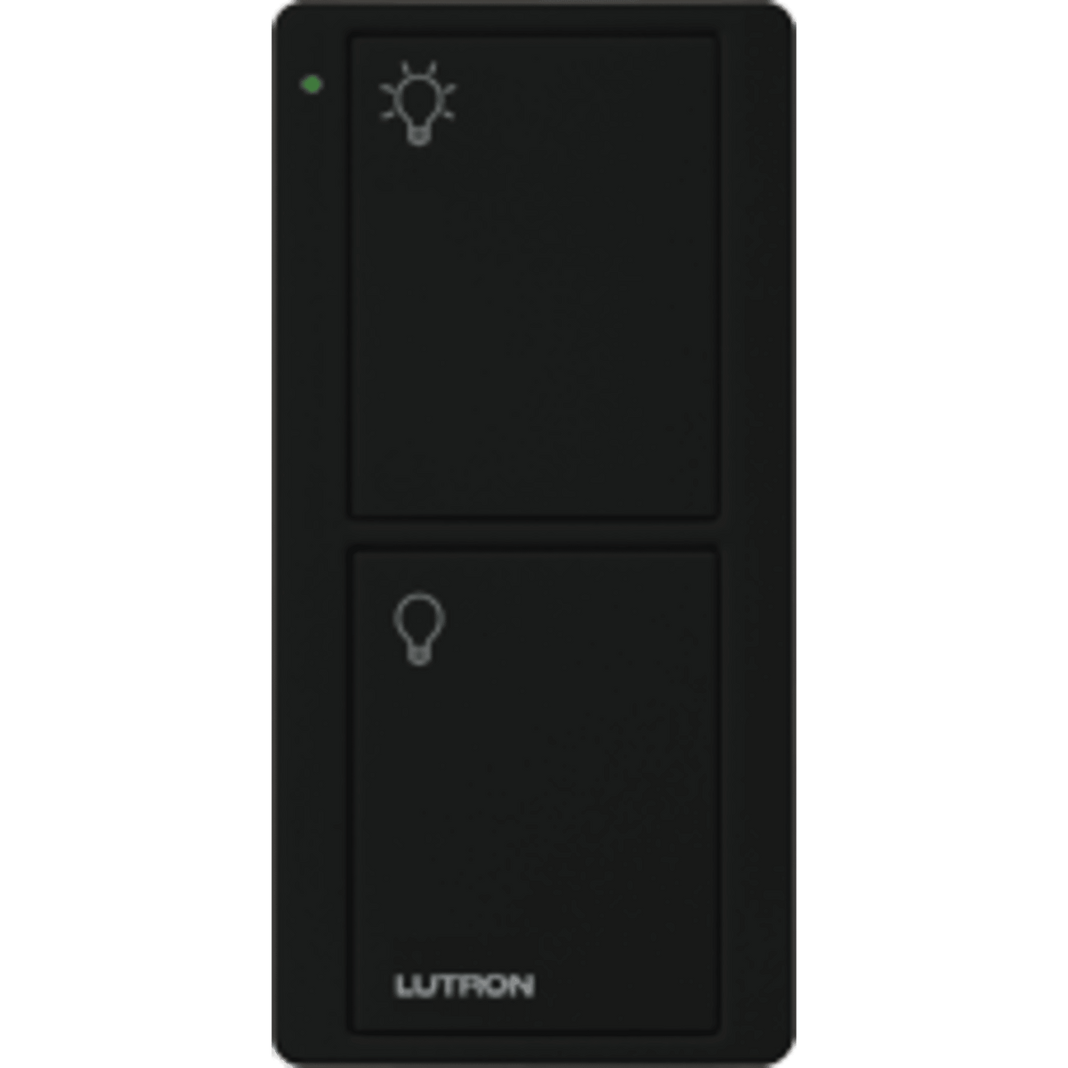 Control remoto PICO 2 botones encender/apagar, color negro, complemente con un switch on/off, Caseta, RA2, RadioRa2