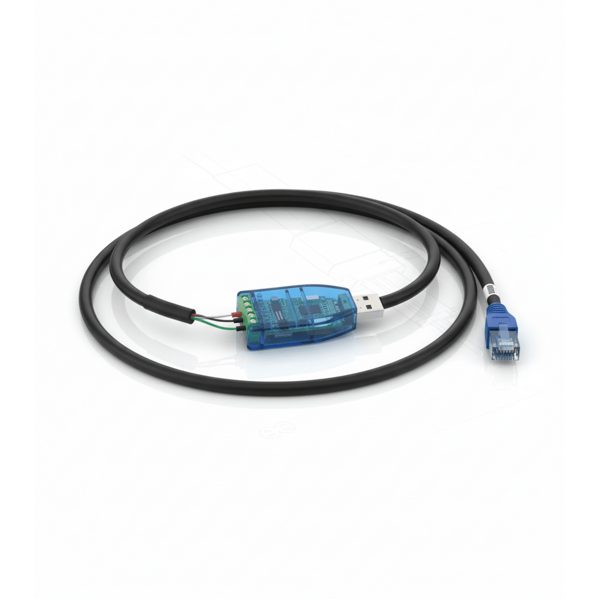 Cable de Comunicación USB-RS485 p/Baterias EPCOM by RITAR