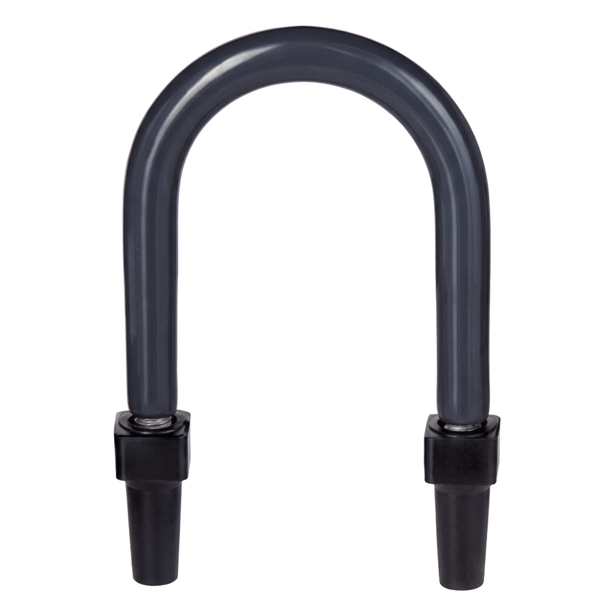 Abrazadera U de Pata Larga con Recubrimiento de PVC para Tubo de 1/2" (12.7 mm).