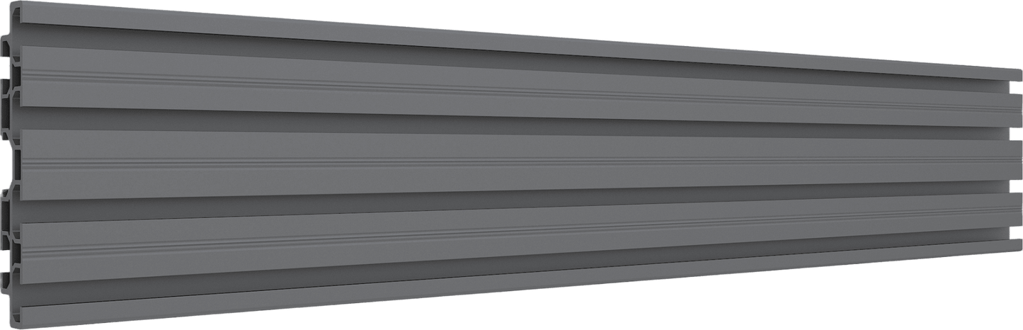 RIEL DE MONTAJE PARA SOPORTE DE VIDEOWALL LED 68 CM, FABRICADO EN ALUMINIO