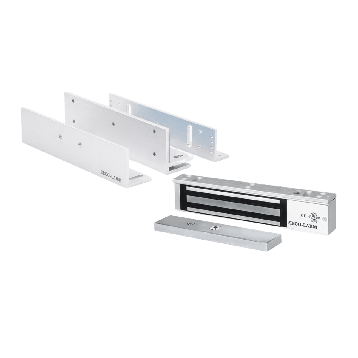 Kit Para Control de Acceso Incluye Chapa Magnética de 600 Lbs / Montaje En Z y L / Uso Interior / Certificación UL / Color Plata