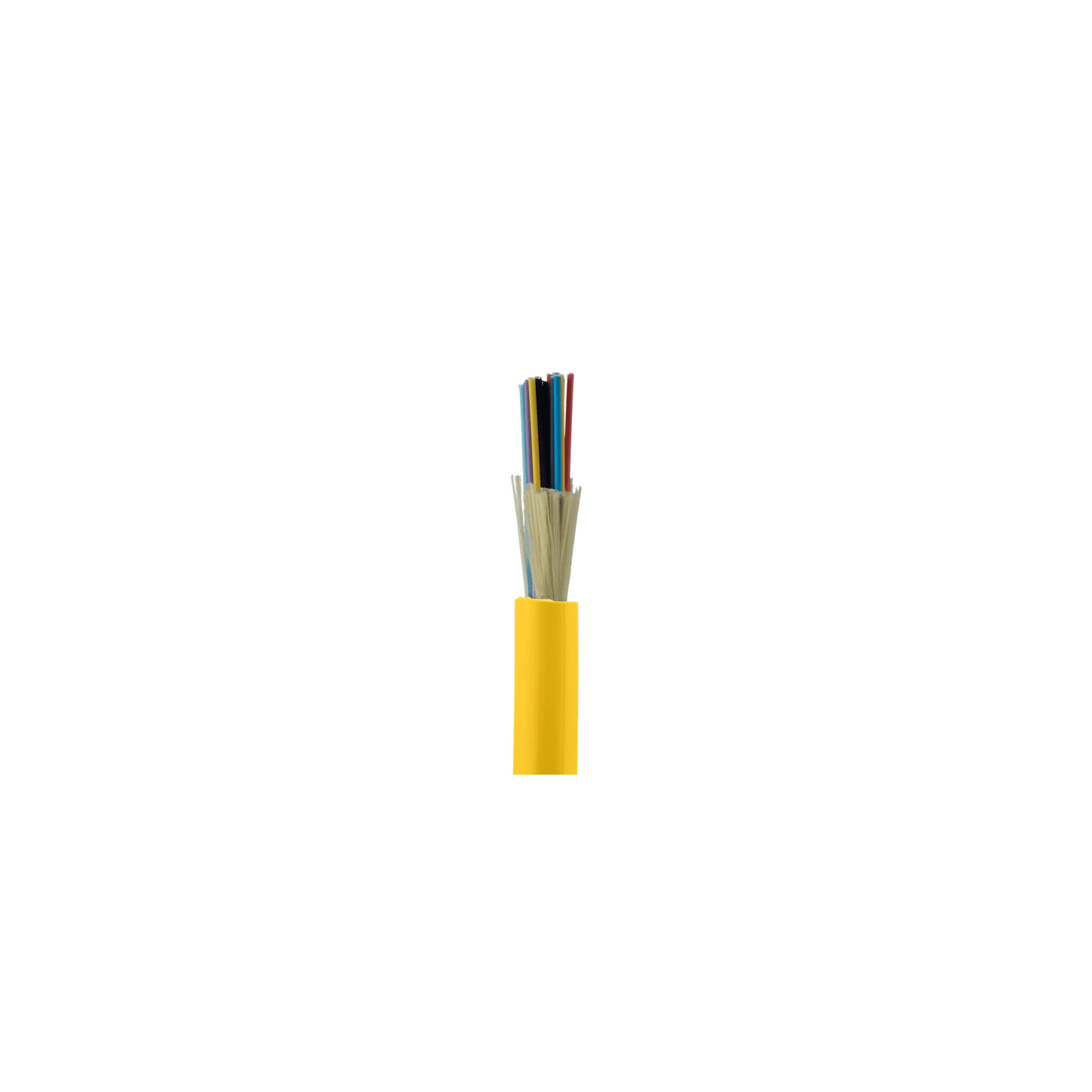 Cable de Fibra �ptica de 24 Hilos, Monomodo OS2 9/125, Interior, Tight Buffer 900um, No Conductiva (Diel�ctrica), OFNR (Riser), Precio Por Metro
